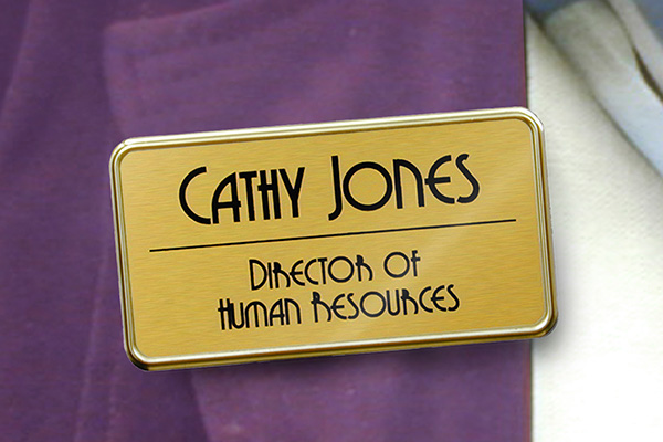 Name badges și corporate awards