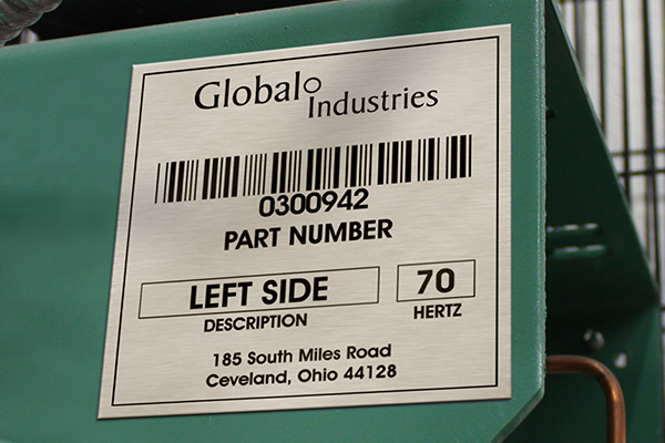 Barcode & property tags