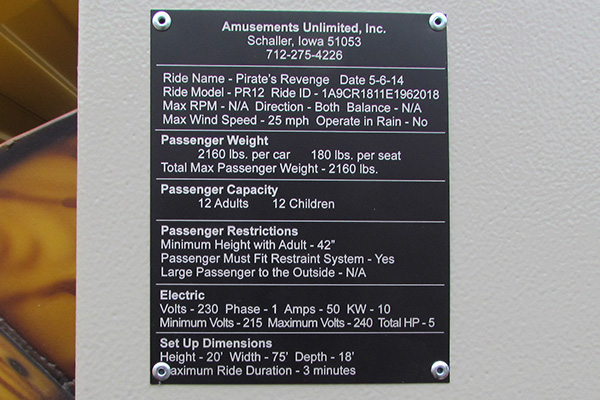 Plăcuțe industriale