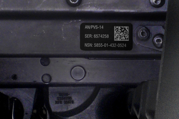 Component Identification & Barcode Labels